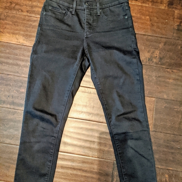 Cute Black Levi 311 Shaping Skinny Jean - Picture 4 of 6